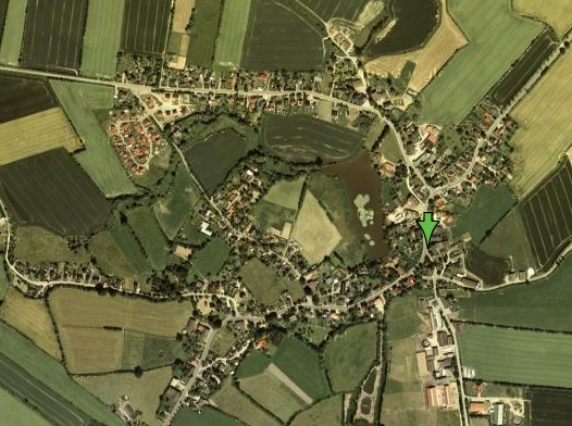 Satellitenfoto des Ortes Labenz